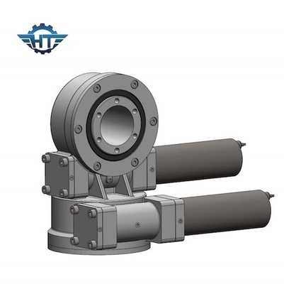 खरीदें Helical Gear Enclosed Housing Dual Axis Slew Drive Model SDE21 With AC 380 Motor For Solar Tracker online manufacture