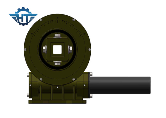खरीदें Solar Trackers Vertical VE9 Worm Gear Slew Drives With Square Tubes Output online manufacture