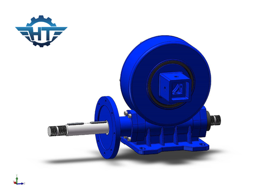 खरीदें Vertical Single Worm Slew Drive Gearbox With 230VAC Gear Motor For Solar Tracking System online manufacture