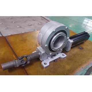 VE3 संलग्न स्लीविंग ड्राइव सिंगल एक्सिस 24VDC 806NM रेटेड आउटपुट टॉर्क
