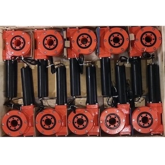 24VDC 3 "वर्म गियर स्लीव ड्राइव