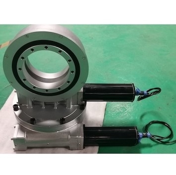 वितरित लिंक्ड SDE7 डुअल एक्सिस स्लीविंग ड्राइव गियरबॉक्स 12V प्लैनेटरी मोटर